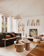 Vaso in ceramica colore beige totem | Rohome