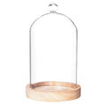 Campana in vetro con base in legno | Rohome | Rohome
