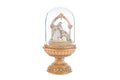 Campana in vetro con sacra famiglia in resina | Rohome | Rohome