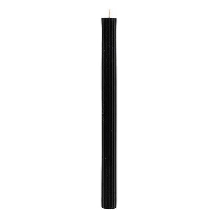 Candela a stelo rigata nero | Rohome | Rohome