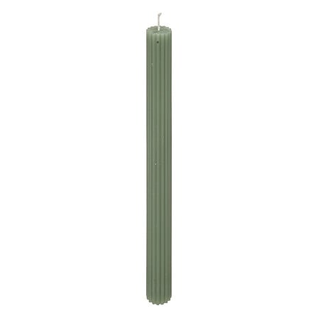 Candela a stelo rigata verde | Rohome - Rohome