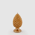 Candela natalizia Edg a forma di Pigna H. 15cm | Rohome | Rohome