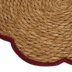 Tovaglietta d38cm con bordo colorato  | Rohome