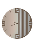 Orologio specchio rame e bronzo d. 60cm | Rohome