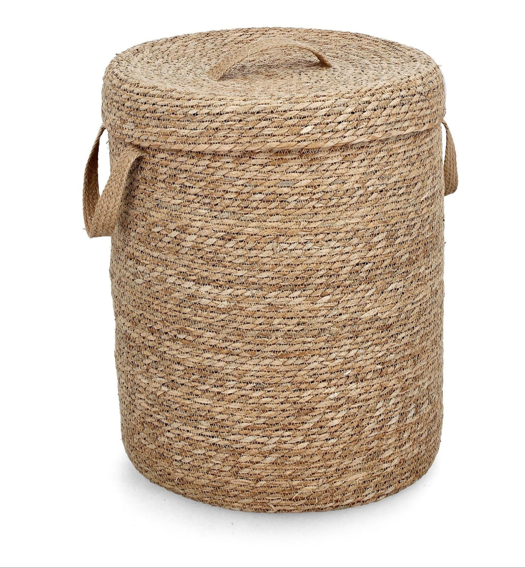 Cesta con coperchio natural 3 misure | Rohome | Rohome
