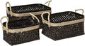 Cestini in bambu' COLOR nero | rohome | Rohome