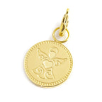 Marlù - Charm angelo custode acciaio oro | Rohome