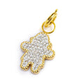 Marlù - Charm bimba oro con cristalli | Rohome