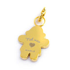 Marlù - Charm bimba oro con cristalli | Rohome