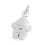 Marlù - Marlù - Charm bimba silver con cristalli | Rohome