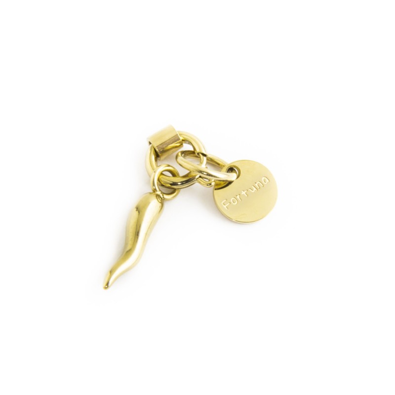 Marlù - Charm corno 13mm gold | Rohome