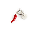 Marlù - Charm corno 13mm rosso | Rohome