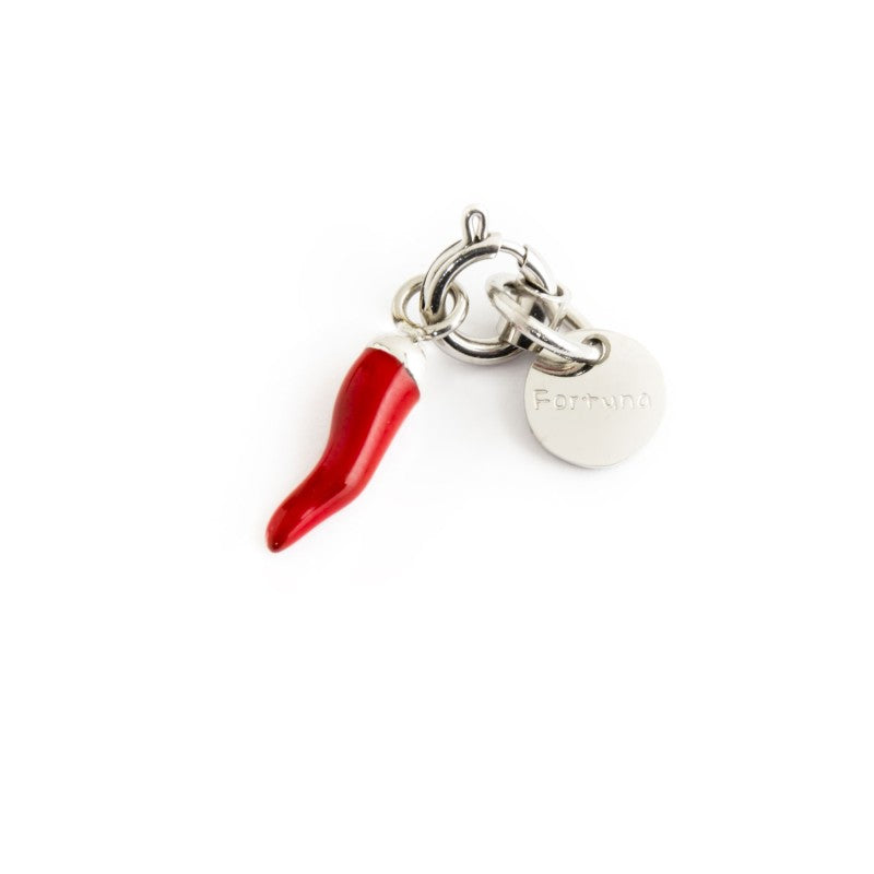 Marlù - Charm corno 13mm rosso | Rohome