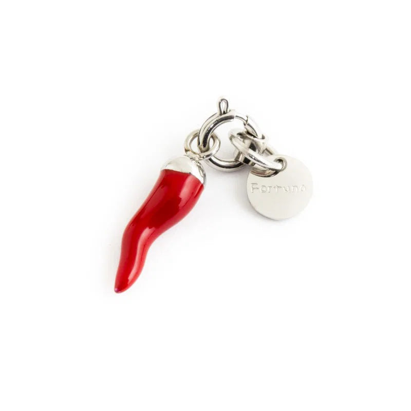 Marlù - Charm corno 17mm rosso | Rohome