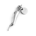 Marlù - Charm corno 29mm silver | Rohome