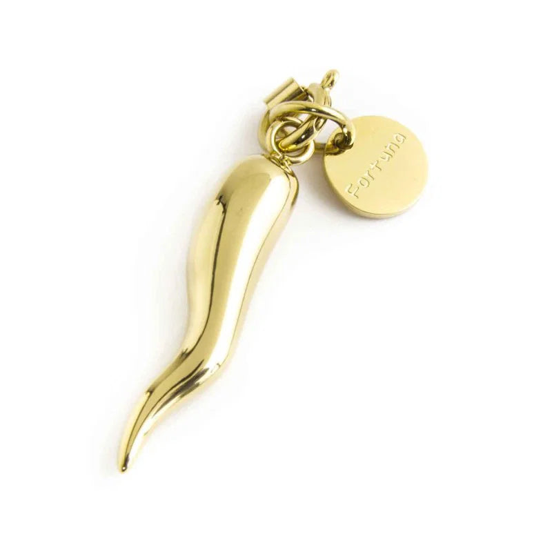 Marlù - Charm corno 29mm oro | Rohome