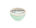 Ciotola in vetro noci con rompinoci rosa verde bubble | Rohome | Rohome