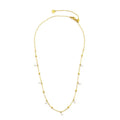 Marlù - Collana catena con sfere e perle oro | Rohome