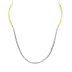 Marlù - Collana con catena snake centrale | Rohome