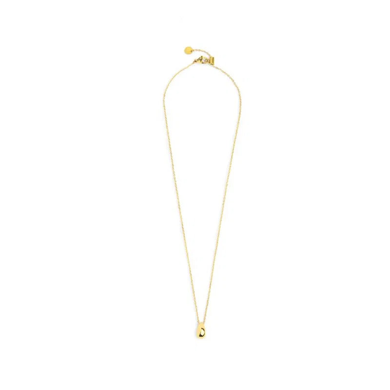 Marlù - Collana con centrale a forma di goccia gold | Rohome