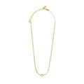 Marlù - Collana regolabile con nodo catena snake oro| Rohome