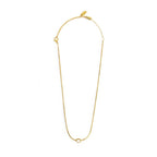 Marlù - Collana regolabile con nodo catena snake oro| Rohome