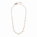 Marlù - Collana rosè con zirconi e sfere | Rohome