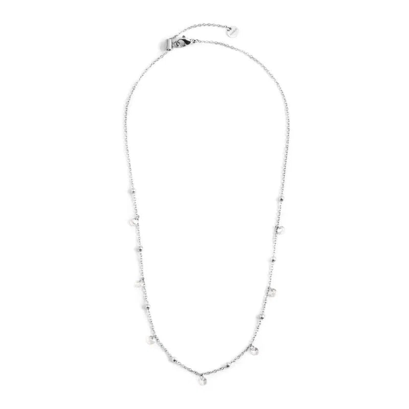 Marlù - Collana acciaio con zirconi e sfere | Rohome