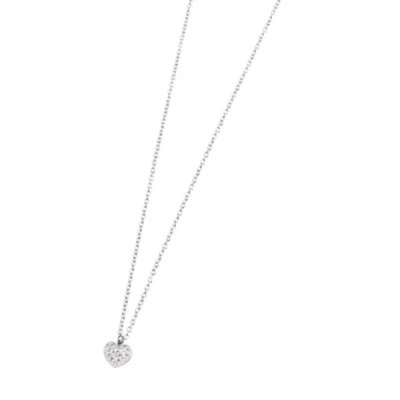 Marlù - Collana cuore con cristalli | Rohome