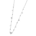 Marlù - Collana con Cuore in Madreperla, zirconi | Rohome