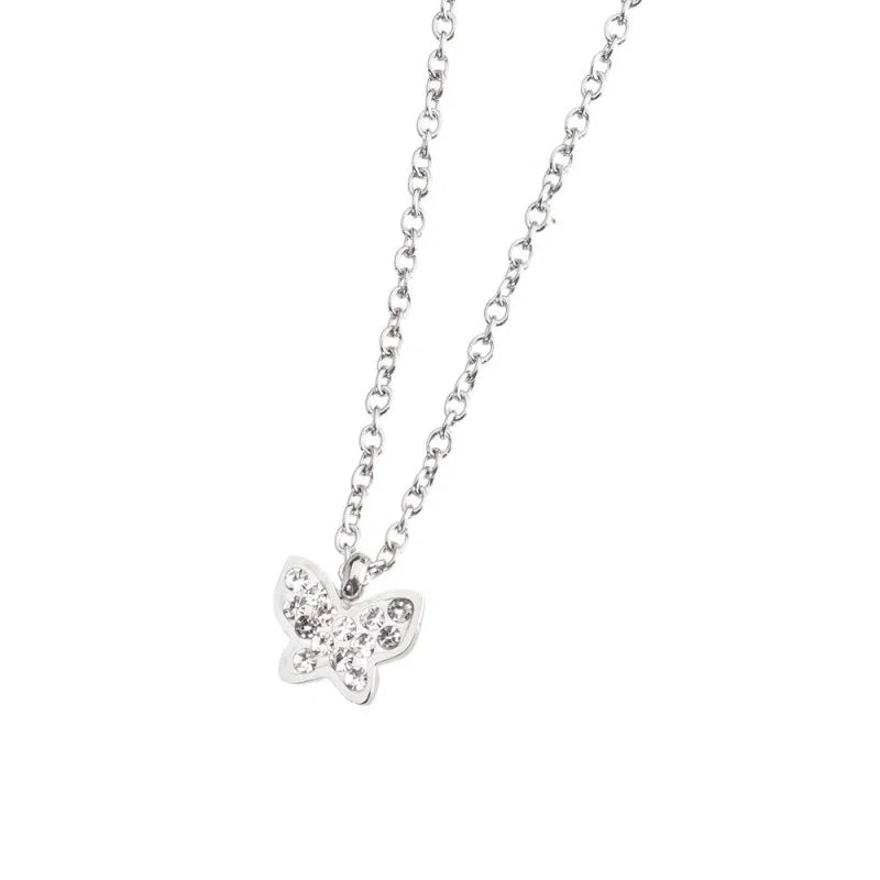 Marlù - Collana farfalla con cristalli | Rohome