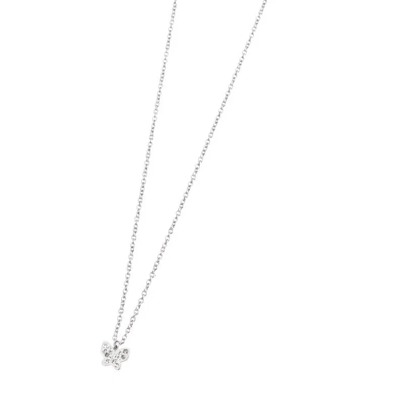 Marlù - Collana farfalla con cristalli | Rohome