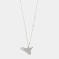 Collana in Argento con ciondolo Sicilia e zirconi | Rohome | Rohome