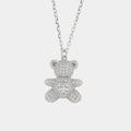 Collana in Argento con pendente a forma di teddy | Rohome | Rohome