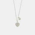Collana in Argento con pendente cuore e punto luce | Rohome | Rohome