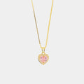 Collana in Argento cuore e zircone trasparente | Rohome | Rohome