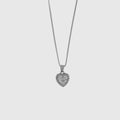 Collana in Argento cuore e zircone trasparente | Rohome | Rohome