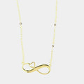 Collana in Argento infinito con cuore | Rohome | Rohome