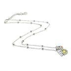 Collana in Metallo placcata argento con carretto siciliano | Rohome | Rohome