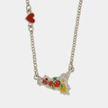 Collana in metallo Sicilia con limone | Rohome | Rohome