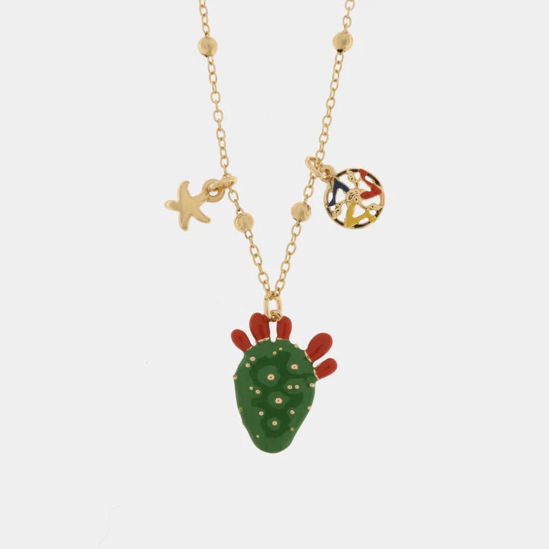 Collana in Metallo sicily con cactus | Rohome | Rohome