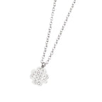 Marlù - Collana quadrifoglio con cristalli | Rohome