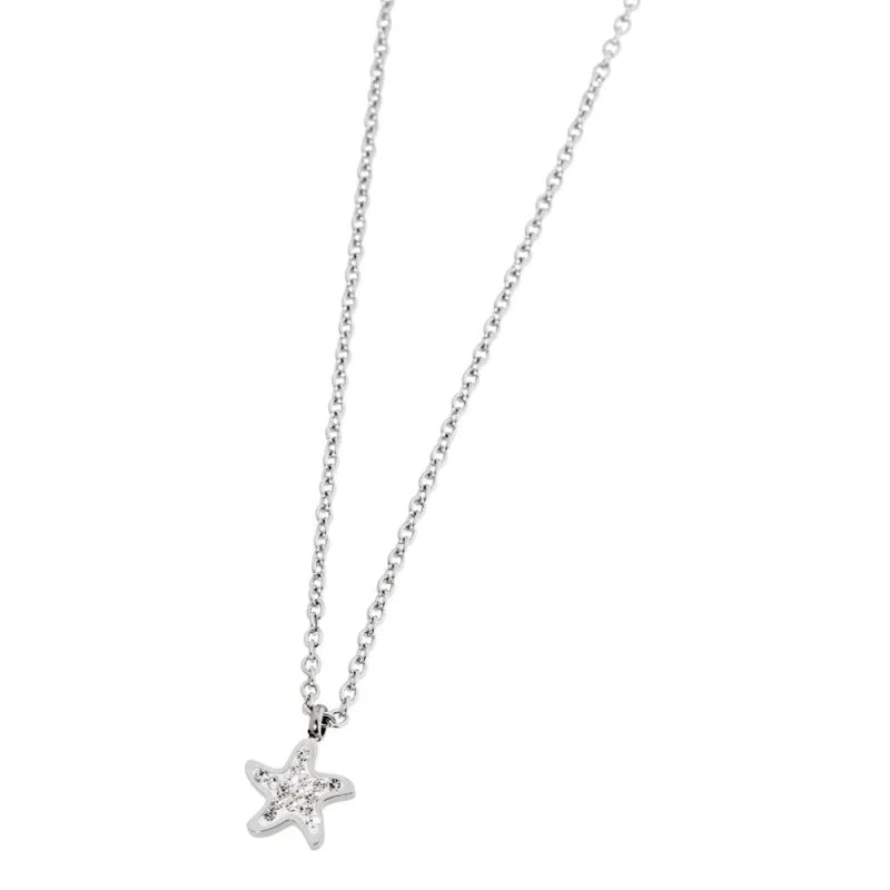 Marlù - Collana stella marina con cristalli | Rohome