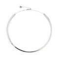 Marlù - Collana tubolare a sezione tonda acciaio | Rohome