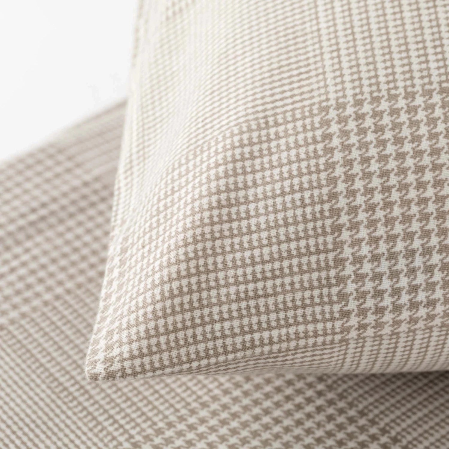 Completo letto in flanella tortora matrimoniale | Rohome | Rohome