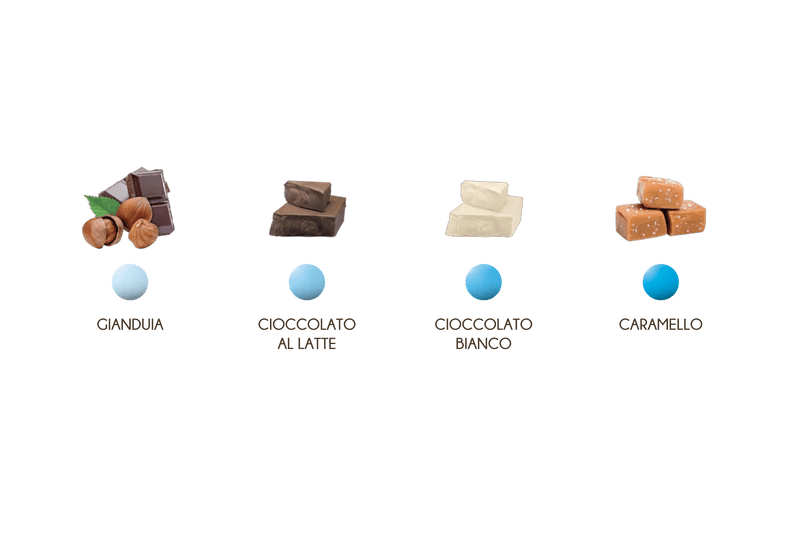 Confetti Maxtris Les Noisettes Sfumate Celeste | Rohome | Rohome