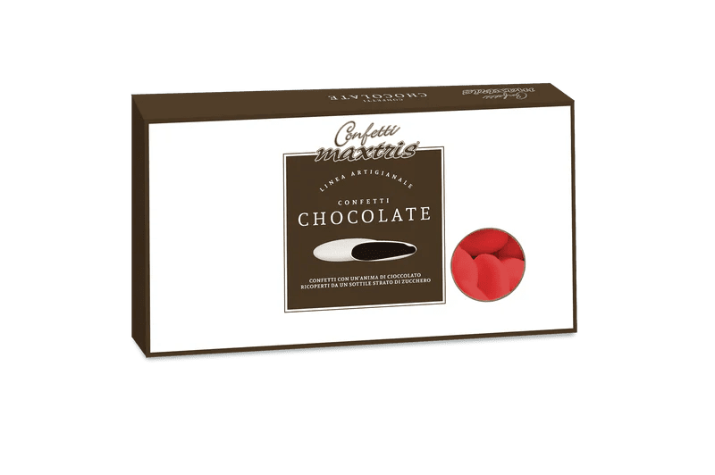 Confetti Maxtris Rossi al cioccolato | Rohome | Rohome
