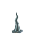 Corno portafortuna in PLA h.17cm con base verde salvia | Rohome