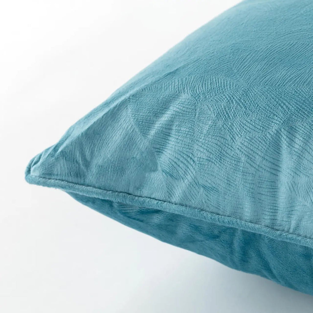 Cuscino arredo in velluto foglie carta da zucchero | Rohome | Rohome