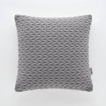 Cuscino arredo in velluto intreccio grigio | Rohome | Rohome